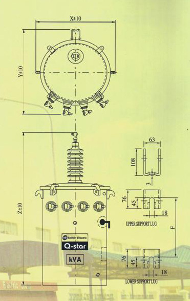 Máy biến áp 1 pha tiêu chuẩn điện lực 2