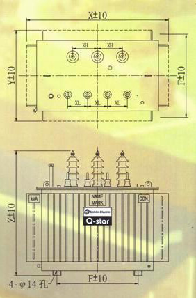 Máy biến áp 1 pha tiêu chuẩn điện lực 2